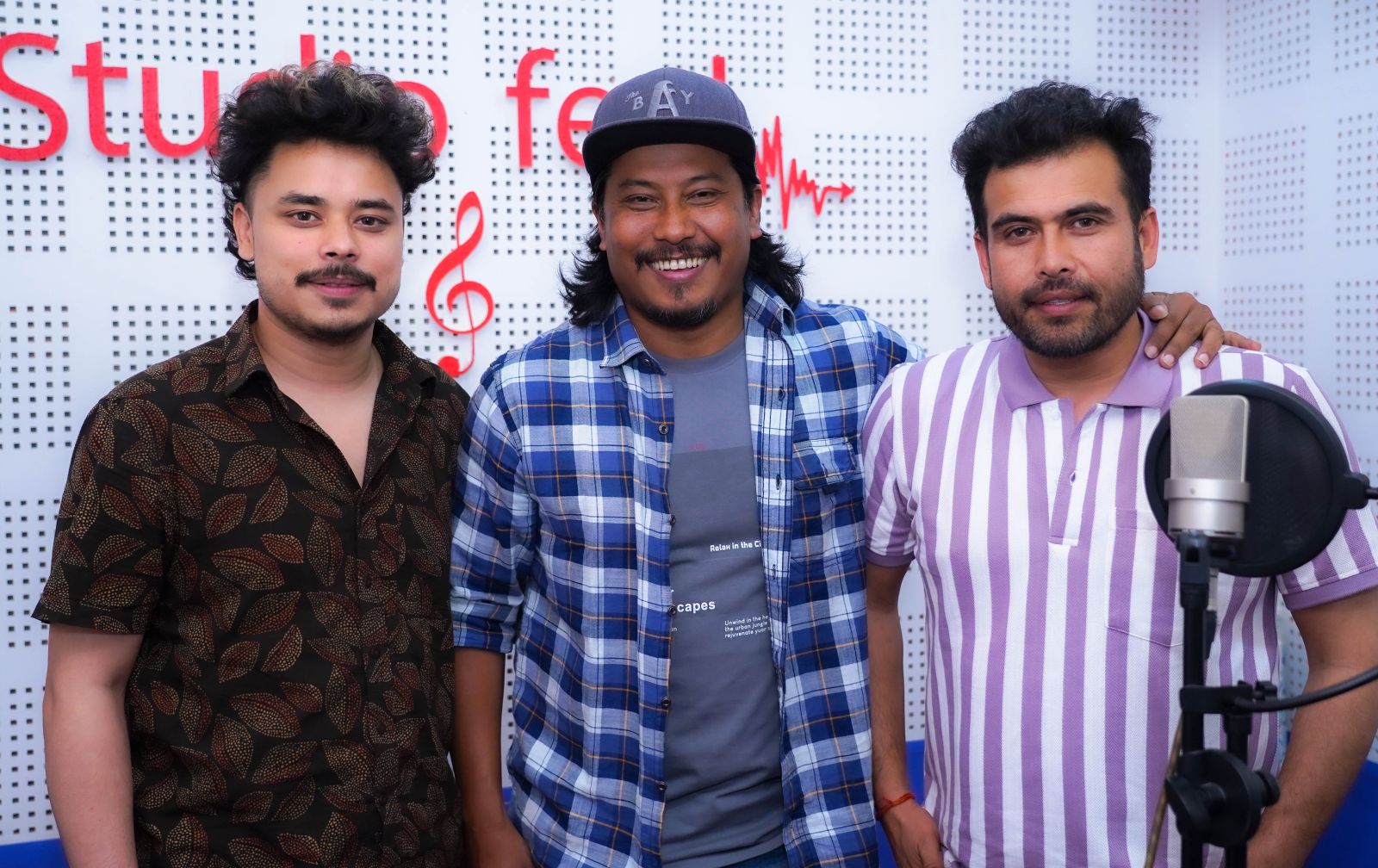 Ketan Chhetri, Nischal Basnet, Dinesh Raut_MAHABHOJ Film Song Record